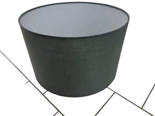 Lampenschirm stoff grau - lampenschirm, cm