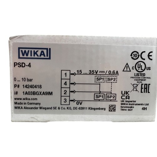 Wika psd drucksensor 10 - wika, psd-4