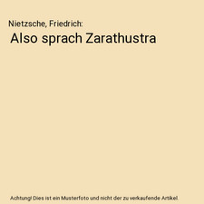Also sprach Zarathustra