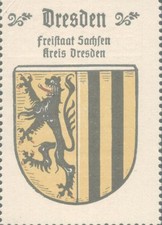 Dresden  / Reklamemarke Kaffee