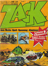Zack Magazin Nr.20 / 1972 Koralle Verlag