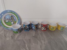 Teller Tassen Becher Playmobil Ritter Kikaninchen Paw Patrol Chase Melamin Set