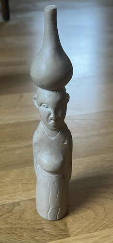 Vintage kenia specksteinfigur - vintage,