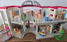 Playmobil 5491/5485 großes Shopping Center + 6333 Erweiterung + Zubehör