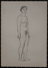 O. Hartmann Weiblicher Akt