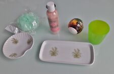 Seifenschale & Ablage Kammschale - Ilona Porzellan - Muschel Muschelform weiß 