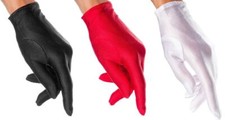 Sexy Satin Damen Handschuhe