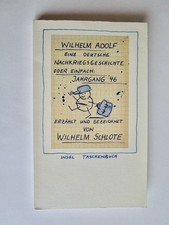 Wilhelm Schlote "Wilhelm Adolf" Insel Taschenbuch 1016