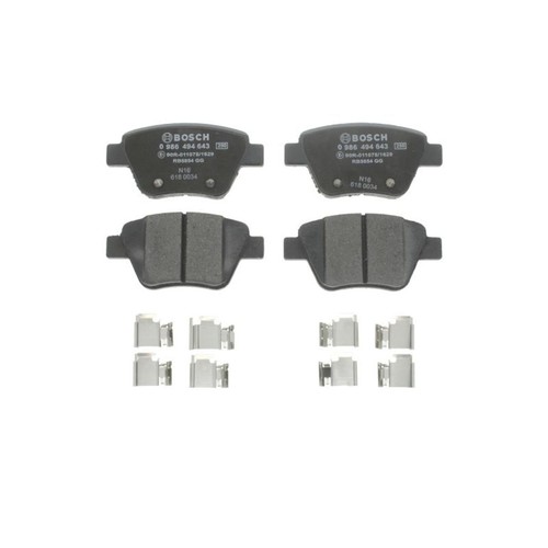 Bremsbelagsatz bosch 986 494 - bosch, 0