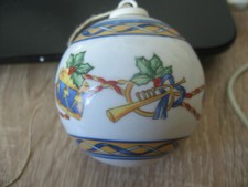 Villeroy & Boch Weihnachtskugel, Magic Ornaments, Holly Ball, Porzellan