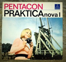PENTACON Prospekt PRAKTICA NOVA 1 von 1967 Kamera Objektive Broschüre (X8019