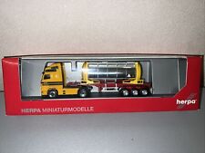 Herpa 1:87 Volvo FH ASG Schwedenzug mit Gartner Tankcontainer Rarität