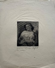 Radierung August Wilhelm