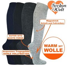 Norweger Kniestrümpfe Wolle
