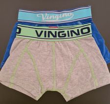 VINGINO 2er Set Boxershorts Unterhose Jungen Gr. 122 - 128 / S