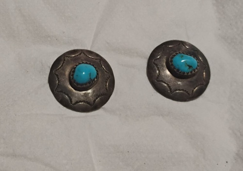 Ohrstecker silber türkis - silber,