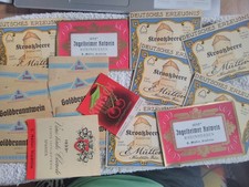 Alt Konvolut  Etiketten