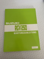 Suzuki RGV250 Wartungsanleitung (Reparaturanleitung) 