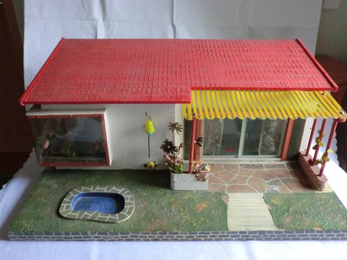 Bungalow puppenhaus albin - bungalow,