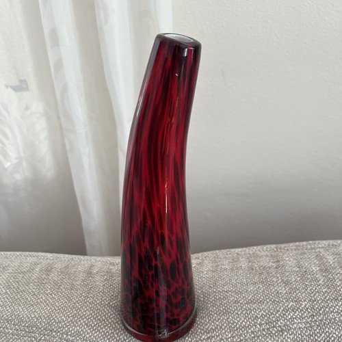 Vase glas mundgeblasen - mundgeblasen., cm
