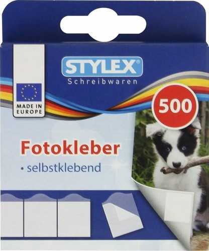 Fotokleber 500 stück - fotokleber,