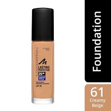 Manhattan Lasting Perfection 25h Make up Foundation Creamy Beige 61 (1 x 30ml)