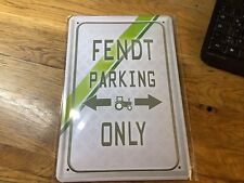 Blechschild Schild 20x30 Fendt Parking Only Auto Garage Vario LSA Farmer TM PRK