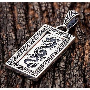 Japanischer drache silber - drache,
