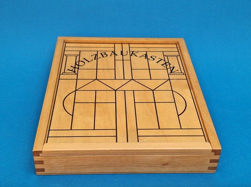 Holzbaukasten mit