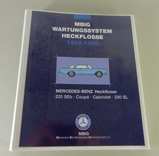 Wartungshandbuch MBIG Mercedes-Benz W111 220 SEb Coupé, Cabrio + R113 230 SL