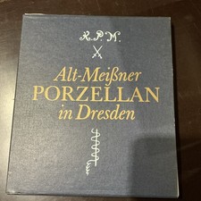 Buch- Alt- Meißner PORZELAN