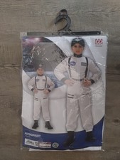 Kostüm Astronaut Jumpsuit Gr. 140 Kinderkostüm Fasching Karneval Geburtstag 