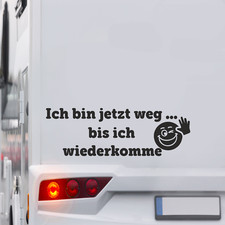Wohnmobil Aufkleber mit Spruch