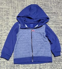 Sweatjacke, Größe 110_118, Farbe blau, Marke Happy Kids_Tchibo