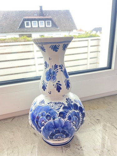 Handbemalte porzellanvase - handbemalte, im