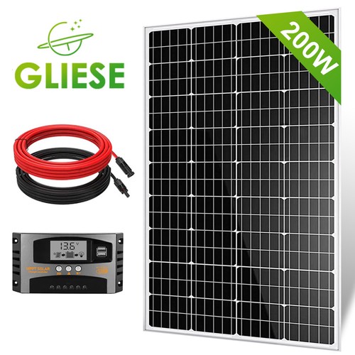 200w solarmodul set solarpanel - 200w,