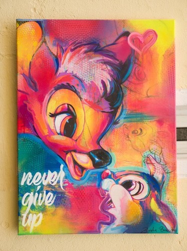30x40cm pop art bamb bild - pop,