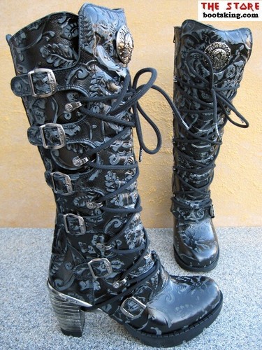 New rock boots - new, magarita