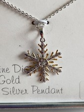 Halskette mehrere Diamanten/18
