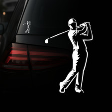 Auto Aufkleber | Golfer | Golf
