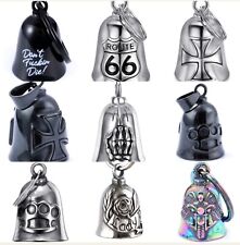Edelstahl Biker Bell Bikerbell Glücksglocke Glücksbringer Motorrad Glöckchen NEU