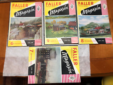 Faller Magazine Konvolut 12 Ausgaben von 1958, 1959, 1960 und 1963 -Schnäppchen-