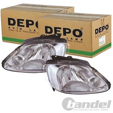 2x DEPO H4 SCHEINWERFER SATZ