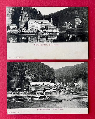 Herrnskretschen um 1905 - herrnskretschen,