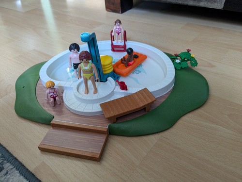 Playmobil schwimmbad mit - schwimmbad,