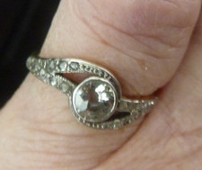 Diamantring damen altschliff - diamantring,