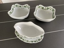 Hutschenreuther Weinlaub 2 Schüsseln + Sauciere