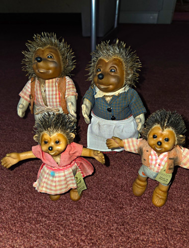 Steiff mecki igel - igel, familie