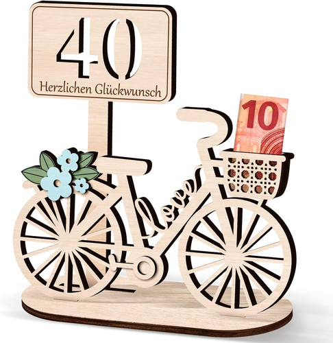 Geldgeschenk geburtstag holz - geldgeschenk,