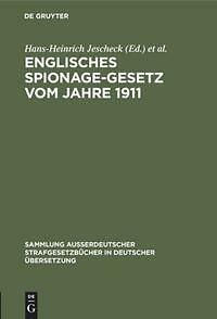 Englisches spionage gesetz vom - spionage-gesetz,